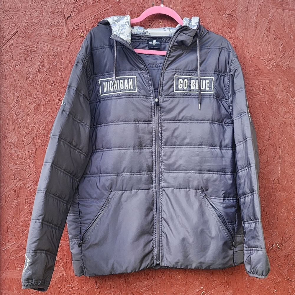 Colosseum Men's Black Puffer Jacket